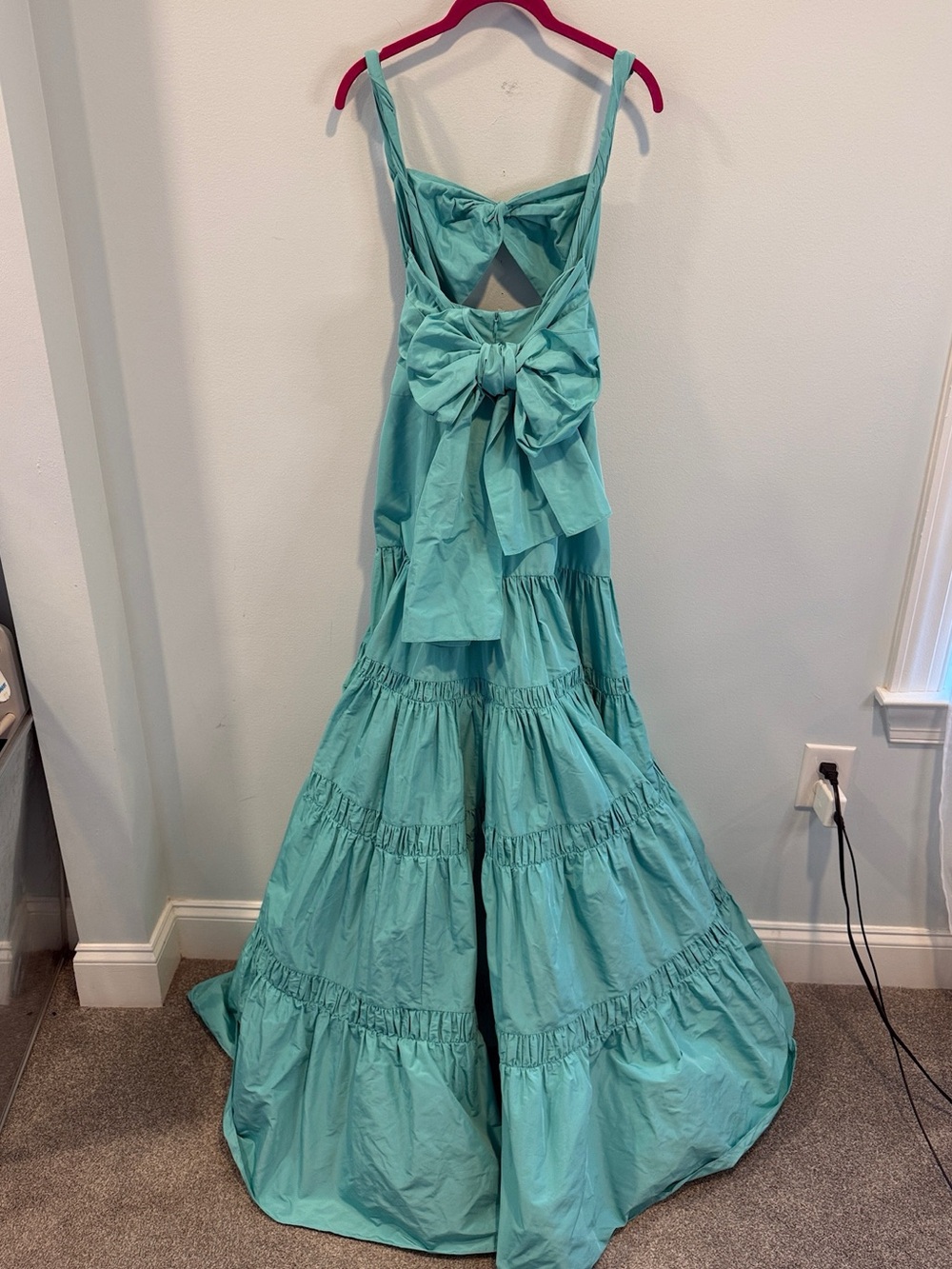 Alexis “Chantalle” gown in aqua M - Picture 4 of 4